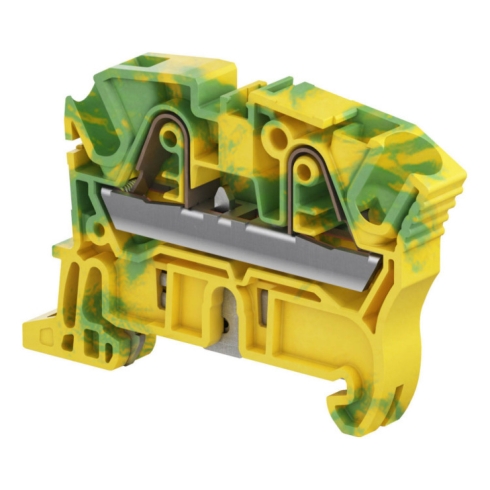 Клемма втычная ZK6-PE - Земля - желто-зеленая - 6 мм, 2 зажима ABB 1SNK708150R0000