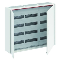 Шкаф навесной CA34VZRU 144 М навесной IP44 650х800х160 с расстоянием между DIN-рейками 125мм и винт. клеммами N/PE ABB 2CPX052528R9999