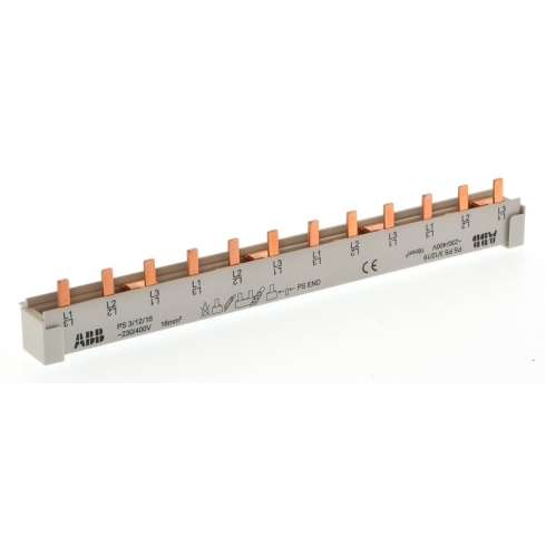 Разводка шинная 3ф PS3/12/16 (PIN)80A ABB 2CDL230001R1612