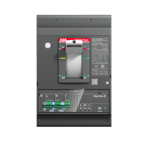 Автоматический выключатель XT5N 630 Ekip Dip LS/I In=630 3p F F ABB 1SDA100355R1