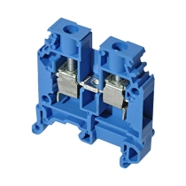 Клеммник винтовой M 4/6 N на DIN-рейку 4 мм.кв. (синий) Entrelec TEConnectivity (ABB 1SNA125116R0100)