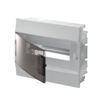 Бокс СП Mistral41 12М прозрачная дверь (c клемм) ABB 1SLM004101A2203