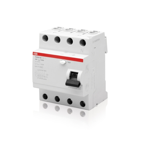Устройство защитного отключения 4п 63А 30мА тип AC FH204 ABB 2CSF204004R1630