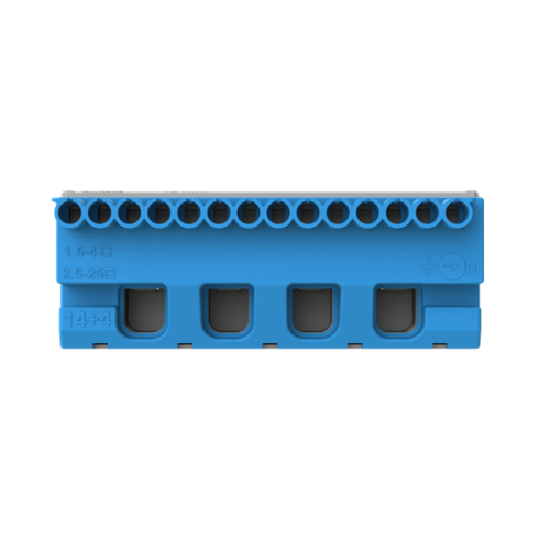Клеммник самозажимной N14х4+4х25мм ZK144B 1 5.93 29.65 ABB 1SPE007715F9705