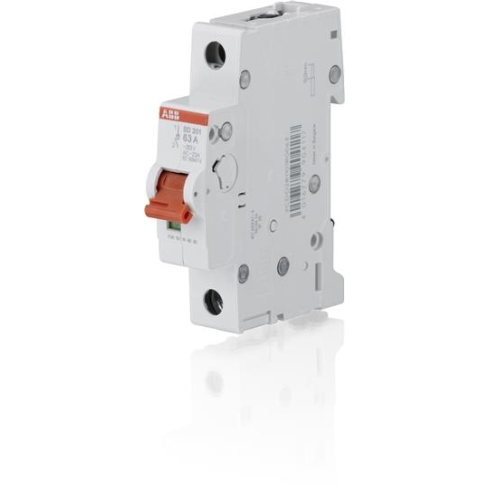 Рубильник 1п SD201/25 рычаг красный ABB 2CDD281101R0025