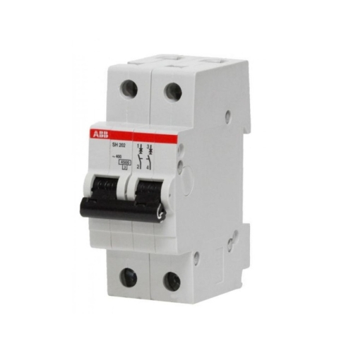 Автоматический выключатель 2-полюсный SH202 C50 6,0кА ABB 2CDS212001R0504
