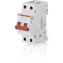 Рубильник 2п SD202/63 рычаг красный ABB 2CDD282101R0063