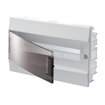 Бокс СП Mistral41 18М прозрачная дверь (c клемм) ABB 1SLM004101A2204