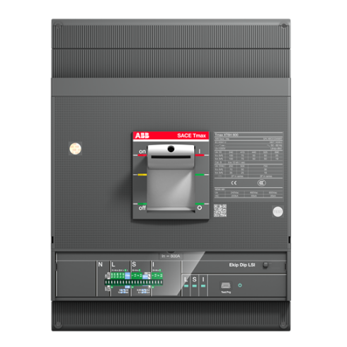Автоматический выключатель XT6N 800 Ekip Dip LS/I In=800 3p F F ABB 1SDA100719R1