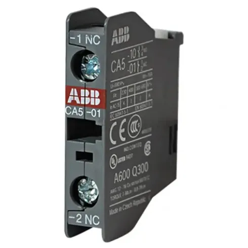 Контакт CA5-01 Н3 фронтальный для A9..A110 ABB 1SBN010010R1001