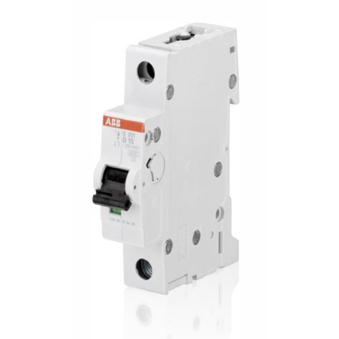 Автоматический выключатель модульный 1п B 16А 6кА S201 B16 ABB 2CDS251001R1165