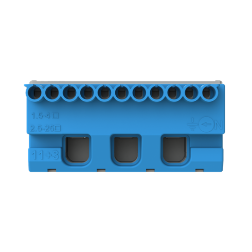 Клеммник самозажимной N11х4+3х25мм ZK113B 1 4.61 23.05 ABB 1SPE007715F9704