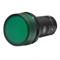 Лампа CL-530G зеленая со встроенным светодиодом 380В AC ABB 1SFA619402R5302