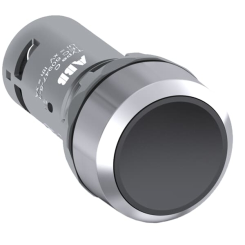 Кнопка CP1-30B-10 черная без фиксации 1HO ABB 1SFA619100R3076