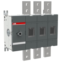Рубильник OT1600E03 1600А 3х-полюсный (без ручки управления и переходника) ABB 1SCA022860R6400