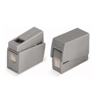 Клемма 1х(0.5-2.5кв.мм) для светильников с пастой сер. WAGO 224-111 (уп. 100 шт.)