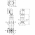 Вертикальный многоступенчатый насос Wilo Helix EXCEL 2203-6.5-2/25/V/KS 4171856