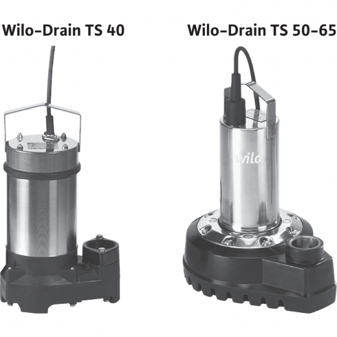 Погружной насос для сточных вод Wilo Drain TS 50 H 111/11 (1~230 В) 4025037