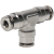 Тройник цанговый прямой Naval Pneumatics NPQH-T-Q4-E-P4