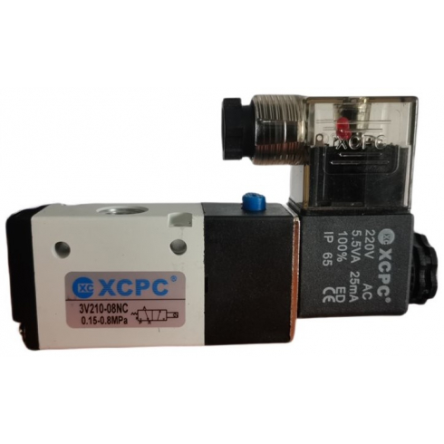 Распределитель с электромагнитным управлением XCPC 3V220-08-AC110V
