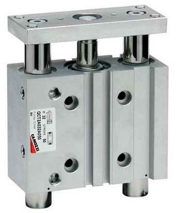 Пневмоцилиндр с направляющей Camozzi QCB2A016A035