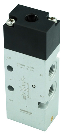 Распределитель с пневмоуправлением Camozzi 3N58-035