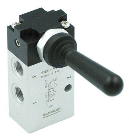 Распределитель с ручным управлением Camozzi 3N38-900