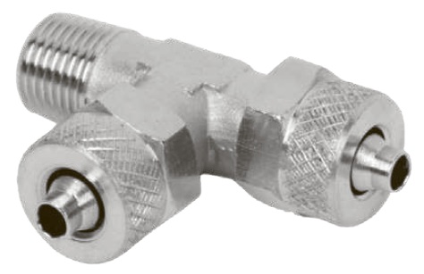 Штуцер с накидной гайкой Camozzi 1510 12/10-3/8