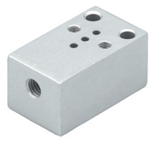 Одноместная плита ISO 15218 Camozzi PX001-02