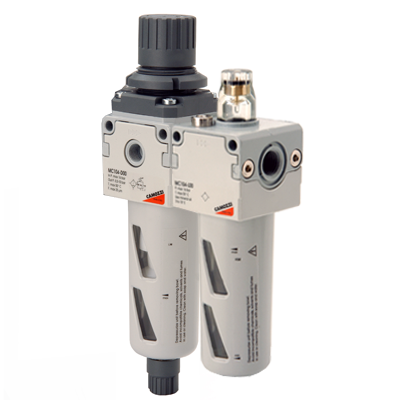 Блок подготовки воздуха Camozzi MC202-FRL-5-FL