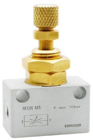 Дроссель без обратного клапана Camozzi RFON M5