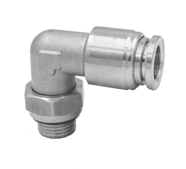 Фитинг цанговый угловой Camozzi X6522 8-G1/8 SS316