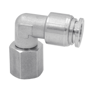 Фитинг цанговый угловой Camozzi X6563 10-G1/8 SS316