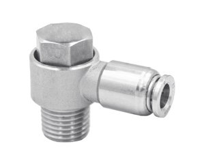 Фитинг цанговый угловой Camozzi X6622 12-R1/4 SS316