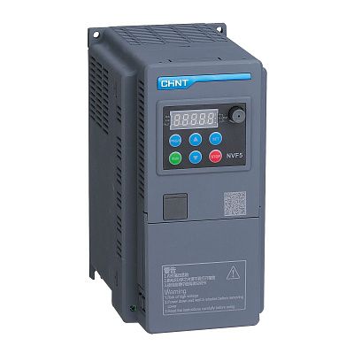 Преобразователь частоты Chint NVF5-2,2/TD2-B (2,2 кВт 10 A 1ф 420 В)