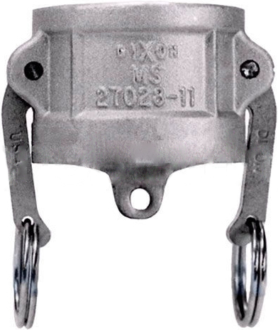Заглушка для ниппеля типа DC алюминиевая Dixon DAL200DC 2