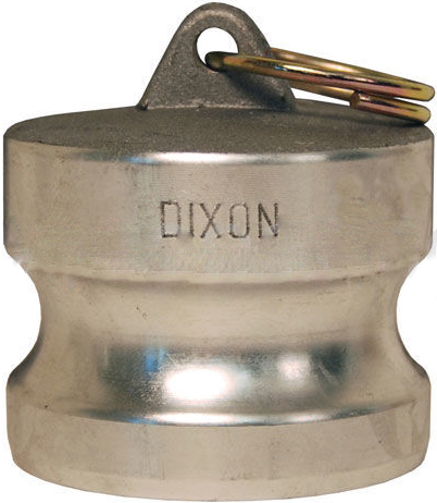 Заглушка для розетки типа DР алюминиевая Dixon DAL200DP 2