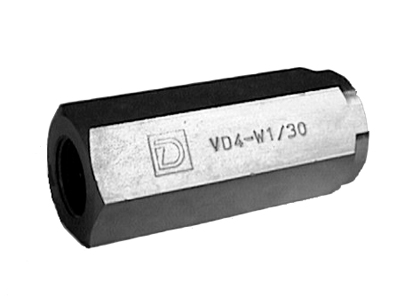 Клапан обратный DUPLOMATIC MS S.p.a. VD3-W3/30, трубный монтаж, 400 бар, расход 40 л/мин