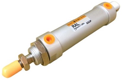 Компактный круглый пневмоцилиндр E.MC RAL-32-125-S
