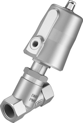 Седельный клапан Festo VZXF-L-M22C-M-A-N34-180-M1-V4V4T-50-20 Ру40 Ду20 ( PN40 DN20 )