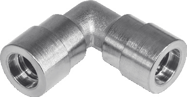 Фитинг цанговый угловой KIPVALVE KFL-10 [M01]