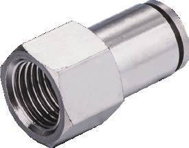 Штуцер цанговый с внутренней резьбой KIPVALVE KHF-1/8-8 [M01]