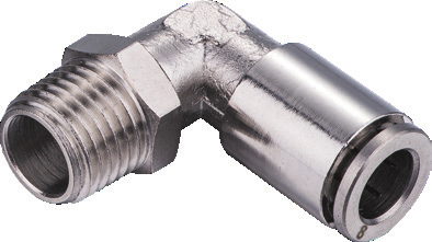 Штуцер цанговый угловой KIPVALVE KHL-1/4-10 [M01]