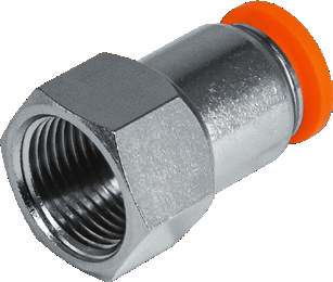 Штуцер цанговый с внутренней резьбой KIPVALVE KSF-G1/4-12 [M01]