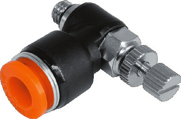 Дроссель с обратным клапаном KIPVALVE KSLA-M5-6 [M01]