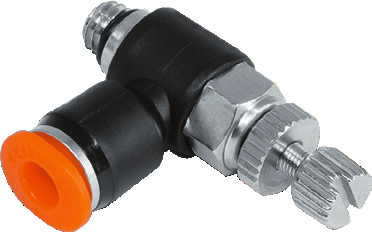 Дроссель с обратным клапаном KIPVALVE KSLA-M5-4 [M01]