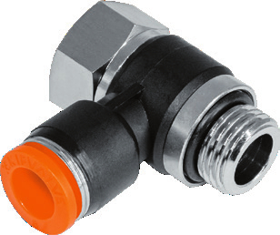 Штуцер сквозной угловой KIPVALVE KSLBF-G1/2-10 [M01]