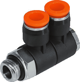 Коллектор цанговый KIPVALVE KSLV2-G1/4-8 [M01]