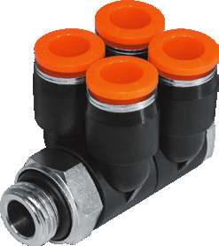 Коллектор цанговый KIPVALVE KSLV4-G1/2-12 [M01]