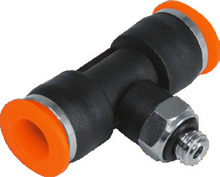 Тройник цанговый KIPVALVE KSMT-M3-3 [M01]